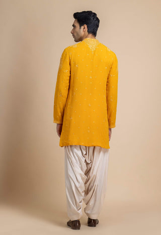 Amber glow kurta and salwar