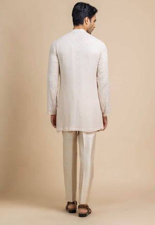 Zyrah beige kurta and pant