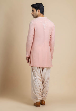 Aftaab blush pink kurta and salwar