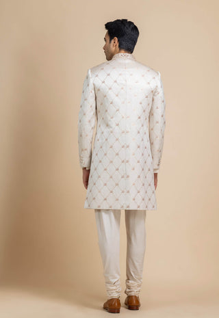 Pearl dynasty sherwani set