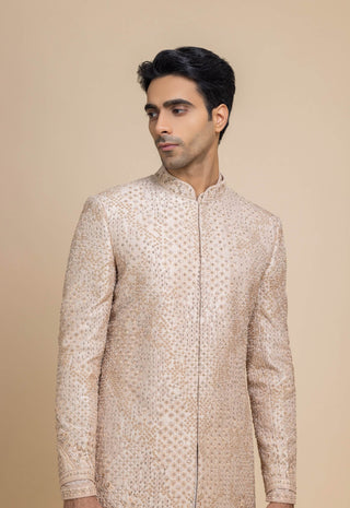 Blush élan sherwani set