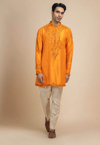 Marigold charm kurta and pant