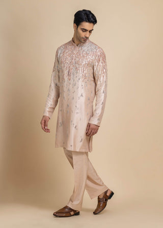 Dusky rose kurta and pant