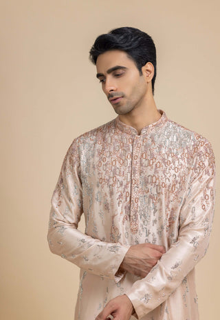 Dusky rose kurta and pant