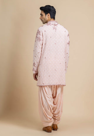 Rayyan rose quartz kurta and salwar