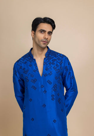 Blue monarch kurta and pant