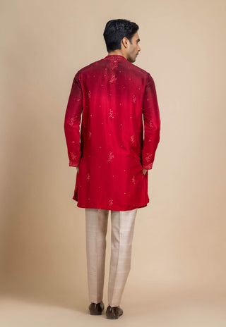 Scarlet serenade kurta and pant
