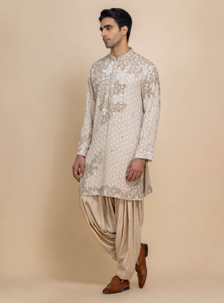 Ivory éclat kurta and salwar