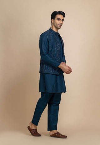 Marine midnight blue bundi set
