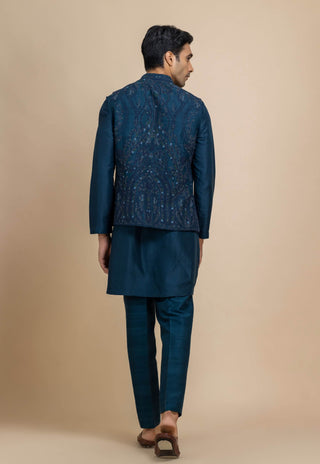 Marine midnight blue bundi set