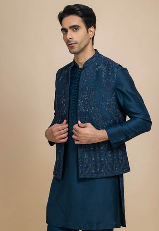 Marine midnight blue bundi set