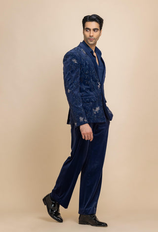 Sapphire luxe tuxedo set