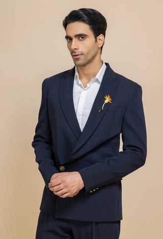 Onyx navy tuxedo set