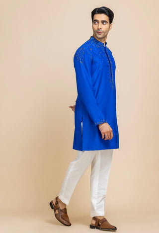 Azure edge kurta and pant