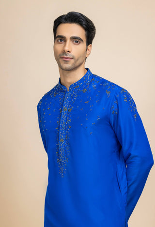 Azure edge kurta and pant