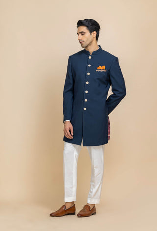 Midnight majesty achkan set