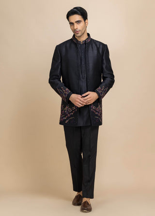 Evara open jacket and kurta set