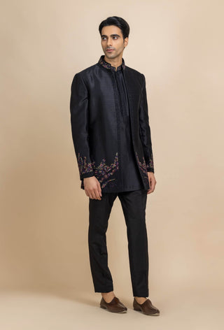 Evara open jacket and kurta set