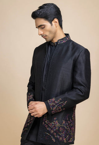Evara open jacket and kurta set