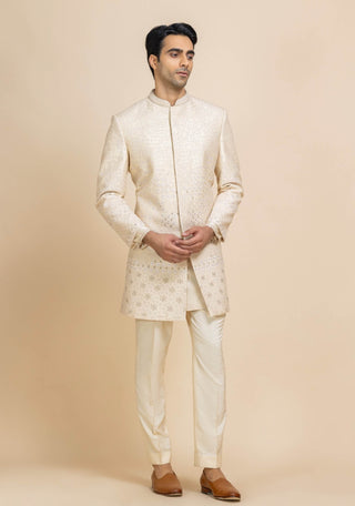Eterna ivory sherwani set