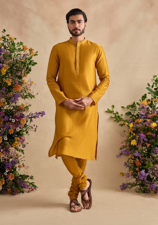 Aarush golden poppy kurta set