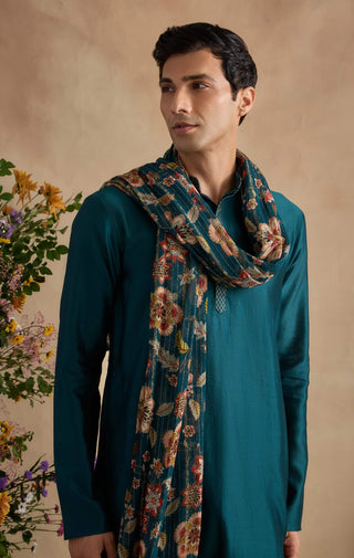 Aarush midnight green kurta set