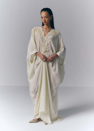 Ivory Whisper Kaftan