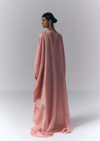 Peach Petal Whisper Kaftan