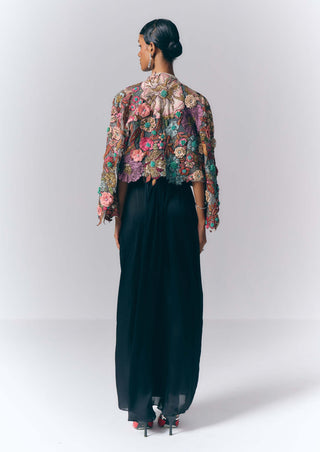 Twilight Blossom Jacket With Gown