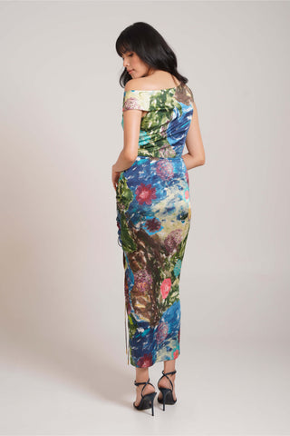 Gaia ruched dress