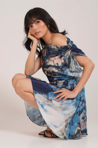 Nuri ruched dress