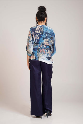Nuri wrap top and pants