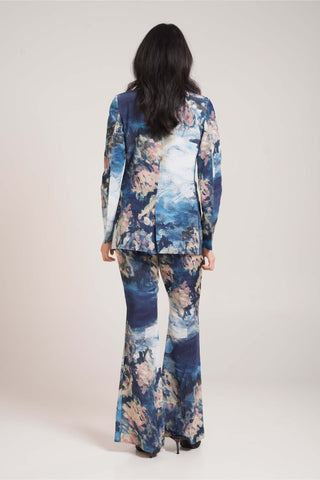 Nuri blazer and flared trousers