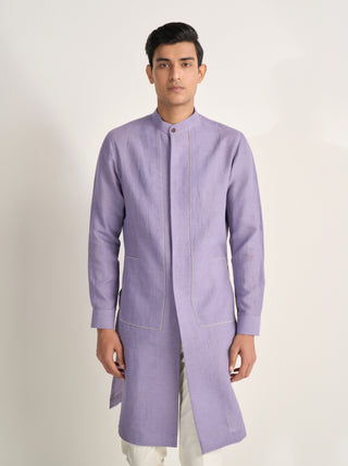 Iris handloom structured kurta set