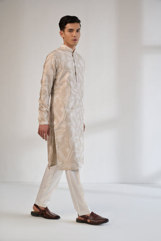 London fog clasic cut printed kurta set