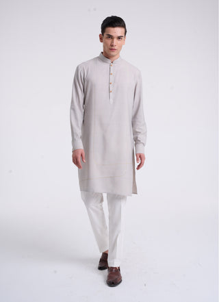 London fog classic cotton silk kurta set