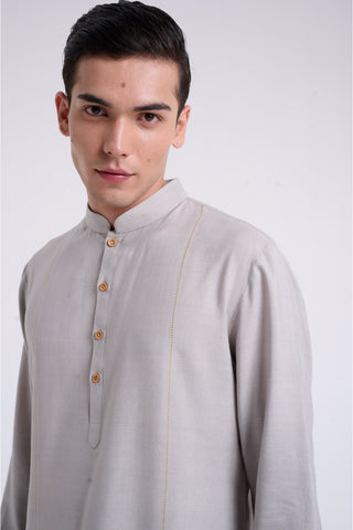 London fog classic cotton silk kurta set