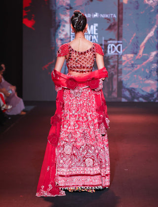 Ethereal east lehenga set