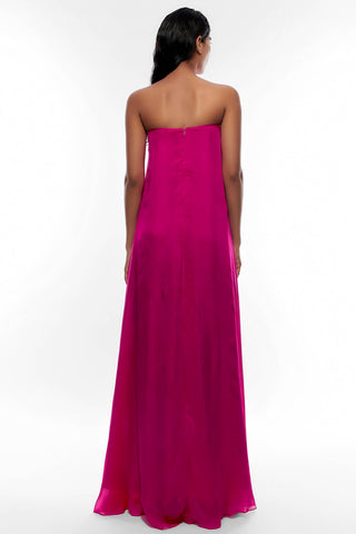 Deme By Gabriella-Hot Pink Tube Dress-INDIASPOPUP.COM