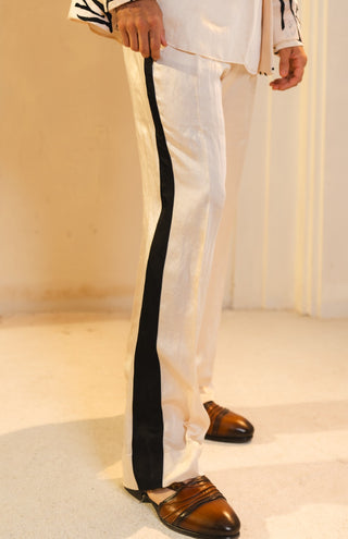 Pearl ash kurta and trousers