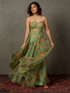 Sap green janet dress