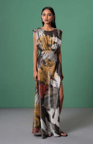 Ecru Maxi Dress by Advait available on Indiaspopup