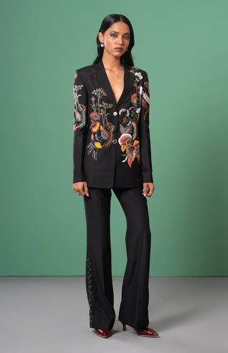 Kuro embroidered blazer and pants