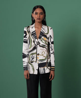 Beru Embroidered Blazer by Advait available on Indiaspopup