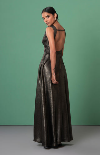 Kira draped dress