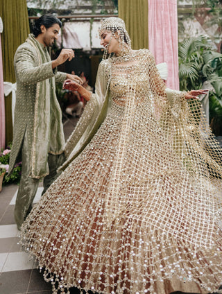 Tarakini Bridal Lehenga Set