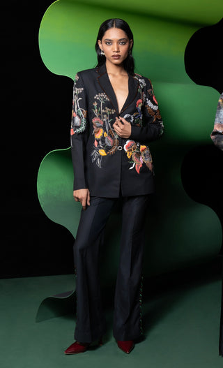 Kuro embroidered blazer and pants