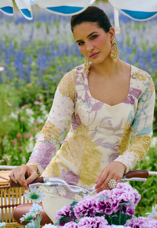 Dakota ivory kurta and sharara