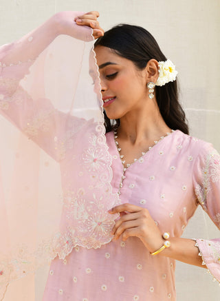 Niti Bothra-Pink Reef Sharara Set-INDIASPOPUP.COM