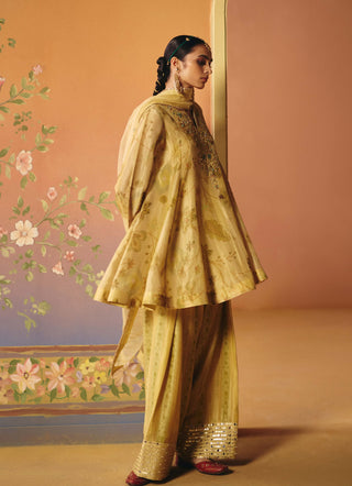 Reet ivory farshi tunic set